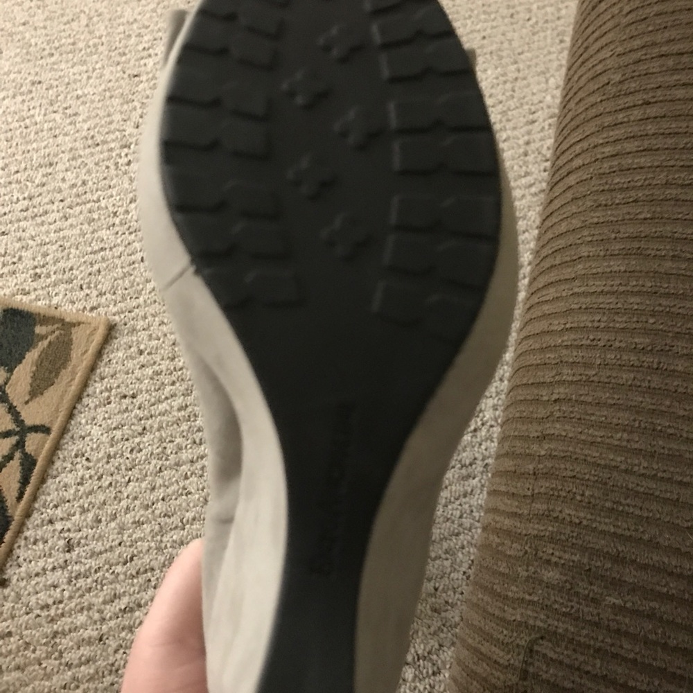 Grey platform wedges